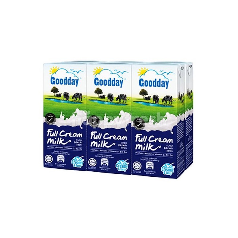 GOODDAY FULL CREAM MILK 6x200ML