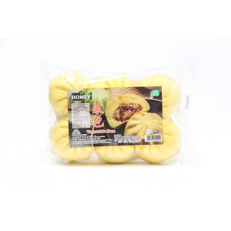 HOME VEGGIE VEGETABLE BUN  480GM