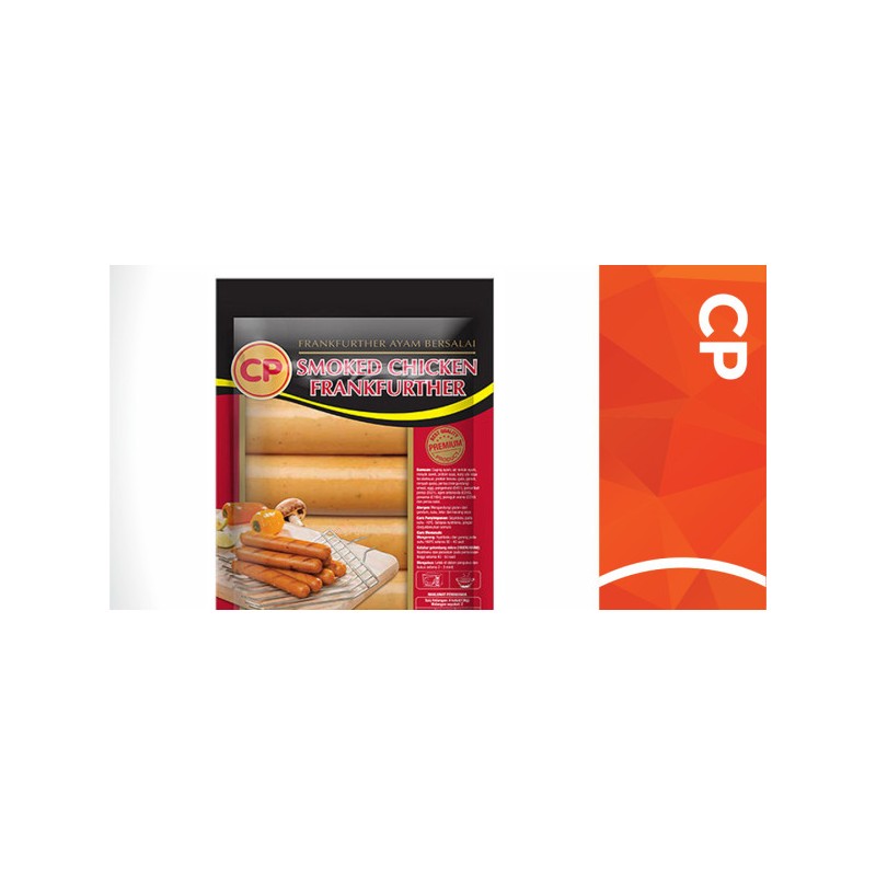 CP SMOKED CHICKEN FRANKFURTHER  200G