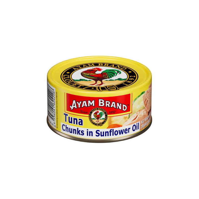 AB TUNA CHUNKS IN SUNFLOWER OIL 109G
