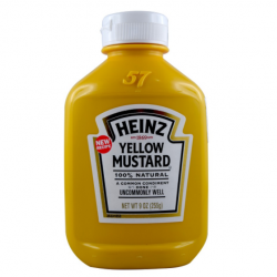 HEINS YELLOW MUSTARD 225G