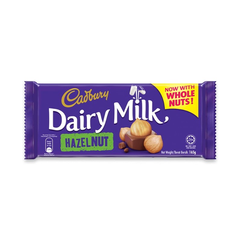CABDURY CHOCOLATE HAZELNUT 80G