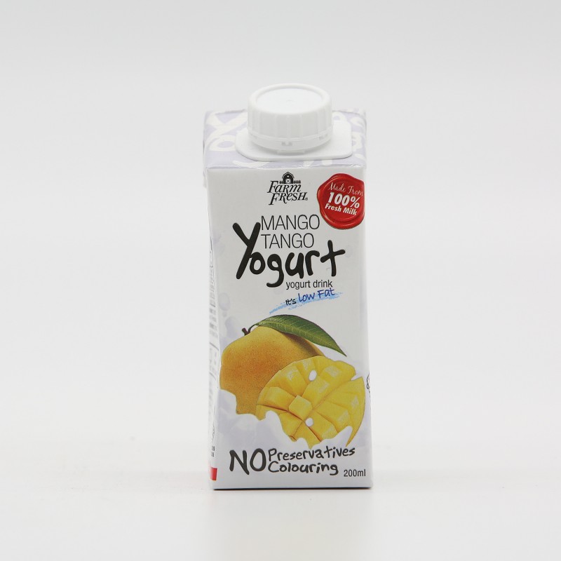 FARM FRESH MANGO YOGURT DRINKS UHT 200ML