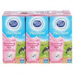 DUTCH LADY UHT STRAWBERRY...
