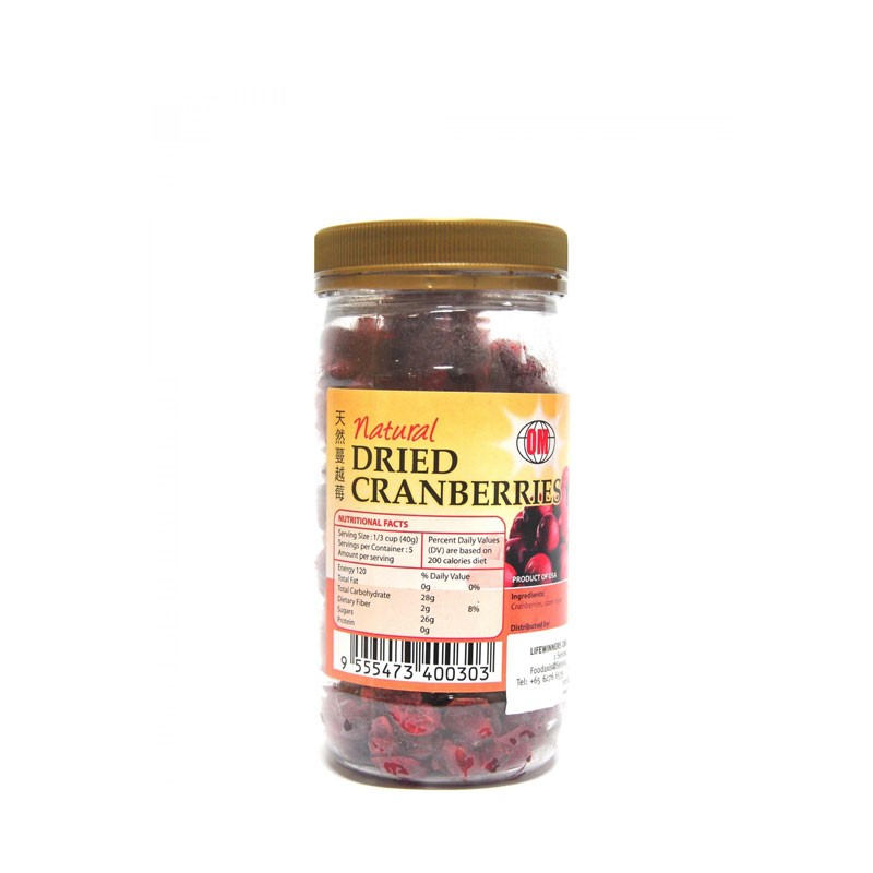 OM NATURAL DRIED CRANBERRY