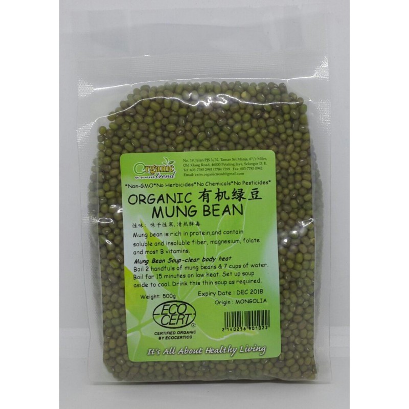 ORGANIC MUNG BEANS