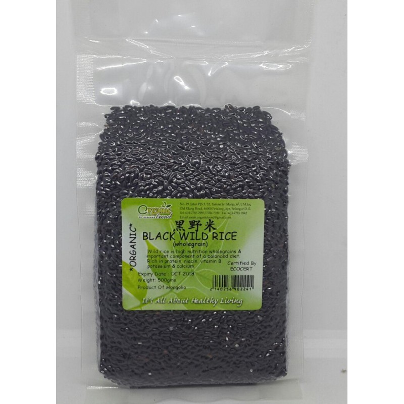 ORGANIC BLACK WILD RICE