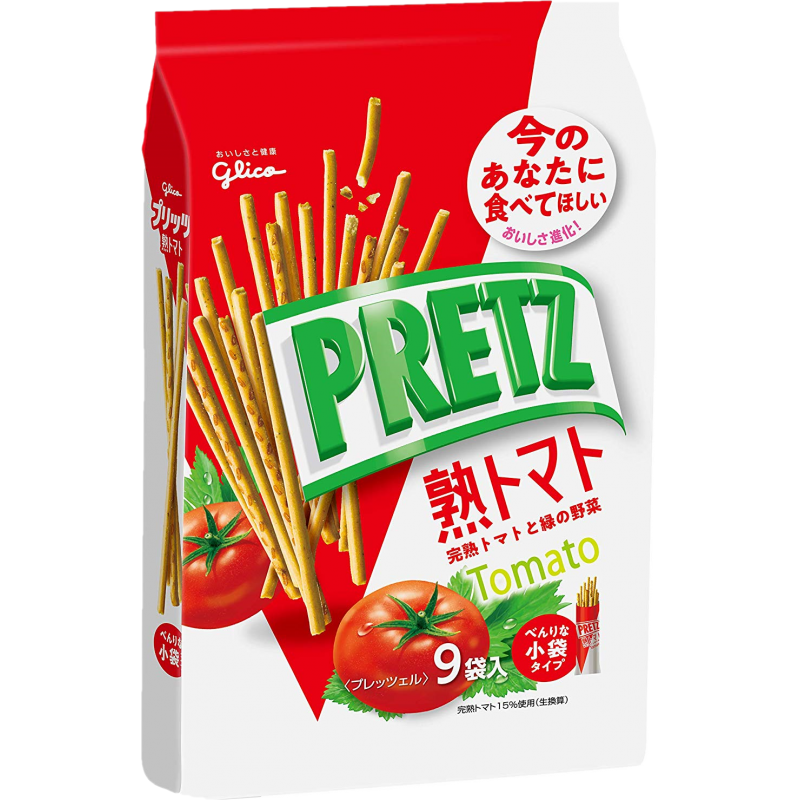 520820 GLICO-TOMATO FLAVOR PRETZ